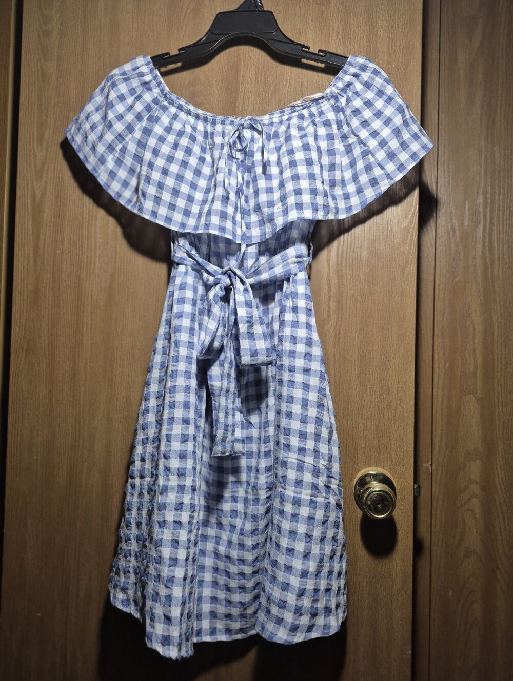 Anthropologie 11-1 Tylho for "Kinsey" Gingham Dress XS - Picture 7 of 11